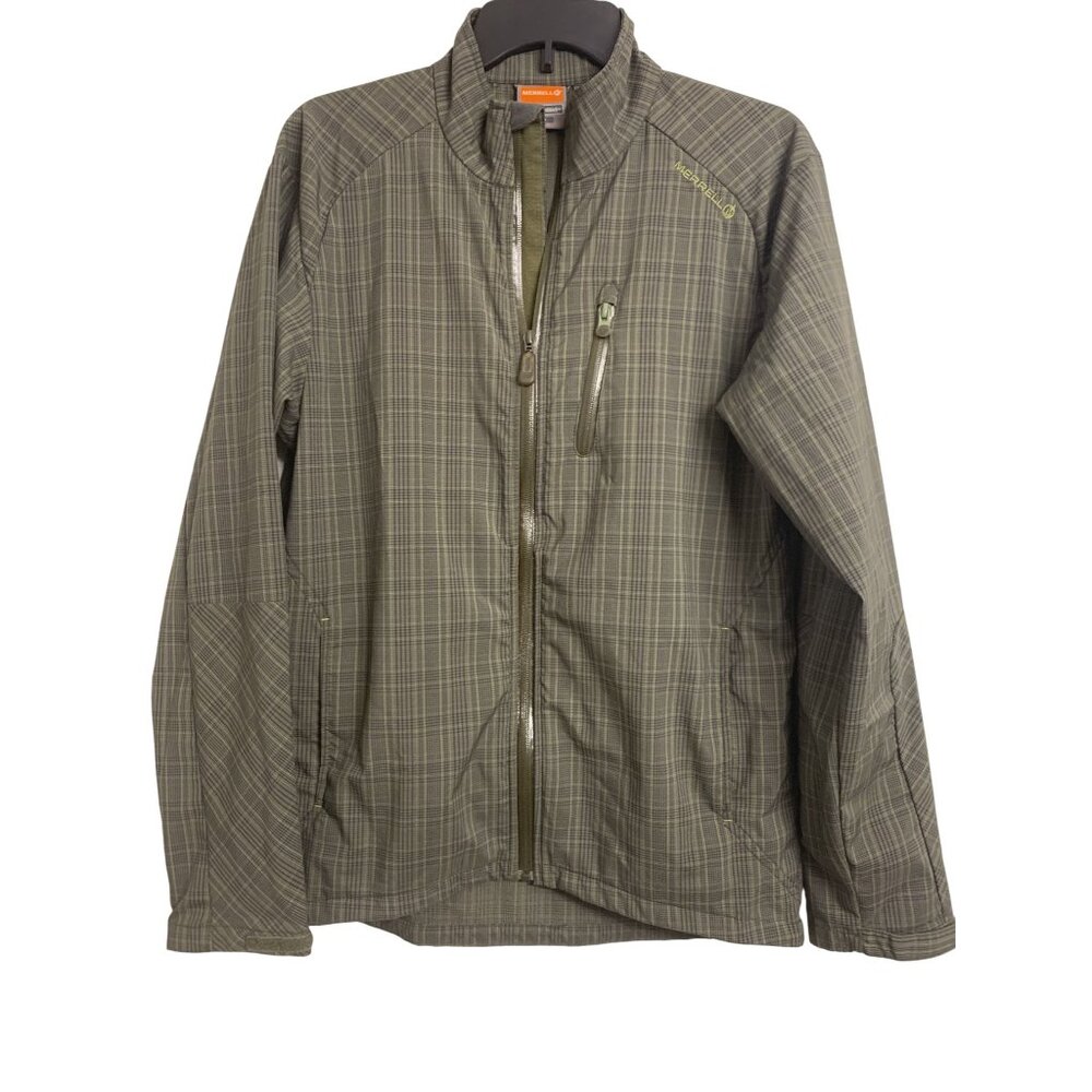 Merrell Aeroblock Plaid Outdoor Hiking Lightweight Jacket Size‎ S/P